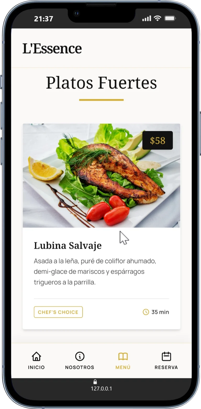 Menú